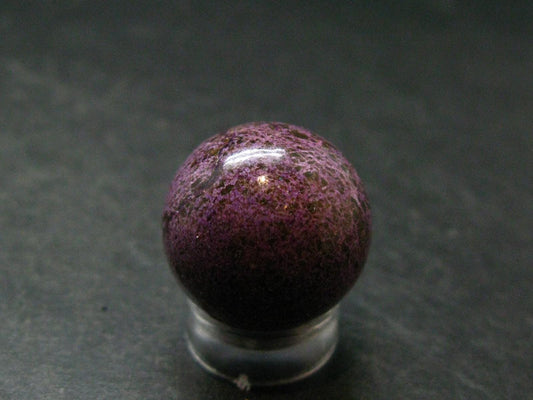 Rare Purple Stichtite Ball Sphere From Russia - 0.7" - 9.56 Grams