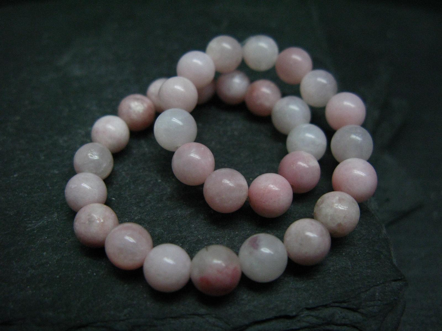 Pink Petalite Genuine Bracelet ~ 7 Inches ~ 6mm Round Beads