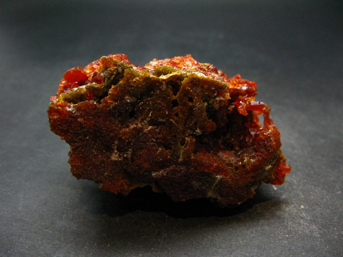 Stunning Fire Red Zincite Zinkite Cluster From Poland - 2.9" - 231.0 Grams