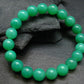 AAA Grade Chrysoprase Genuine Bracelet ~ 7 Inches ~ 10mm Round Beads