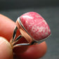Thulite Silver Pendant From Norway - 5.40 Grams - Size 9