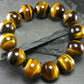 Tiger Eye Genuine Bracelet ~ 7 Inches ~ 16mm Round Beads