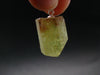 Large Gold Apatite Tumbled Pendant from Mexico - 7.41 Grams - 1.0"
