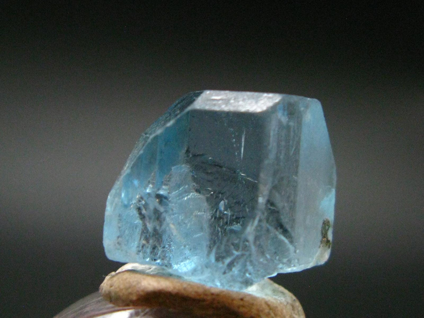 Natural Blue Topaz Crystal From Russia - 0.7" - 36.55 Carats