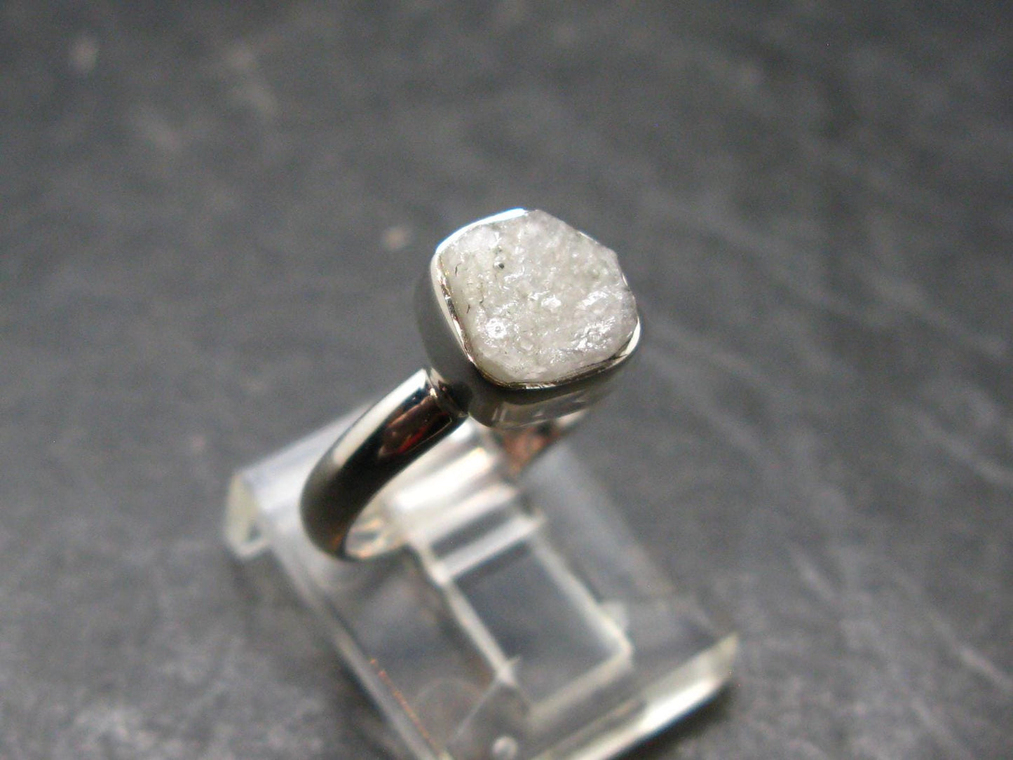 Phenakite Phenacite Sterling Silver Ring from Brazil - 2.08 Grams - Size 6