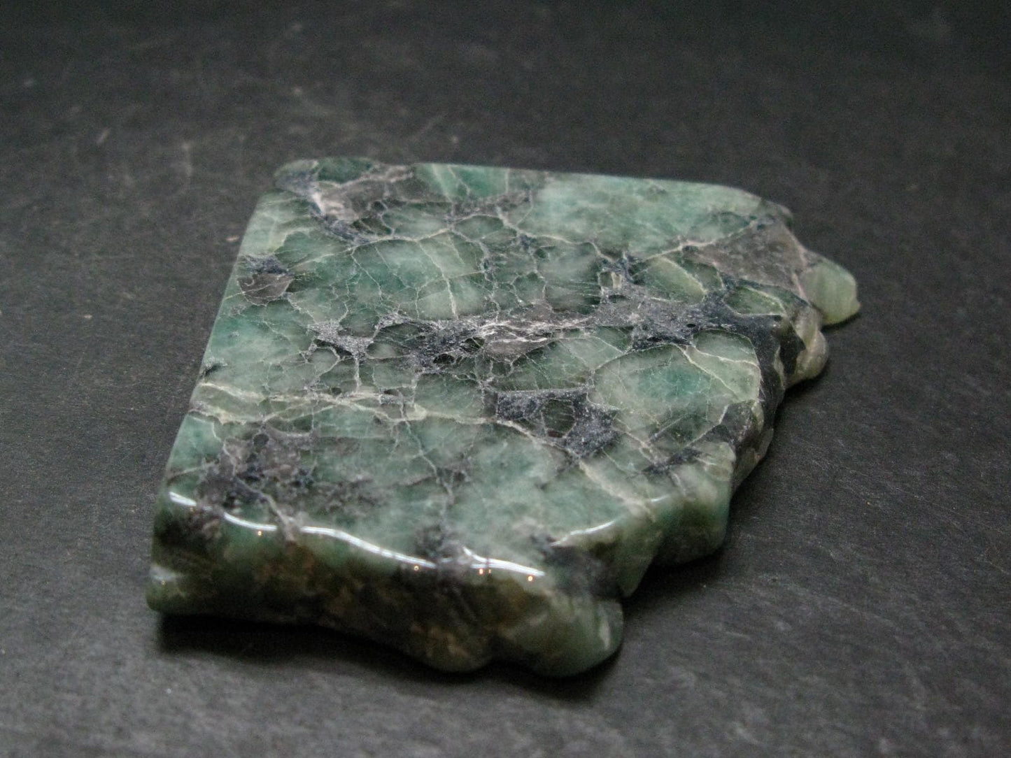 Emerald Beryl Slab from Brazil - 2.6"