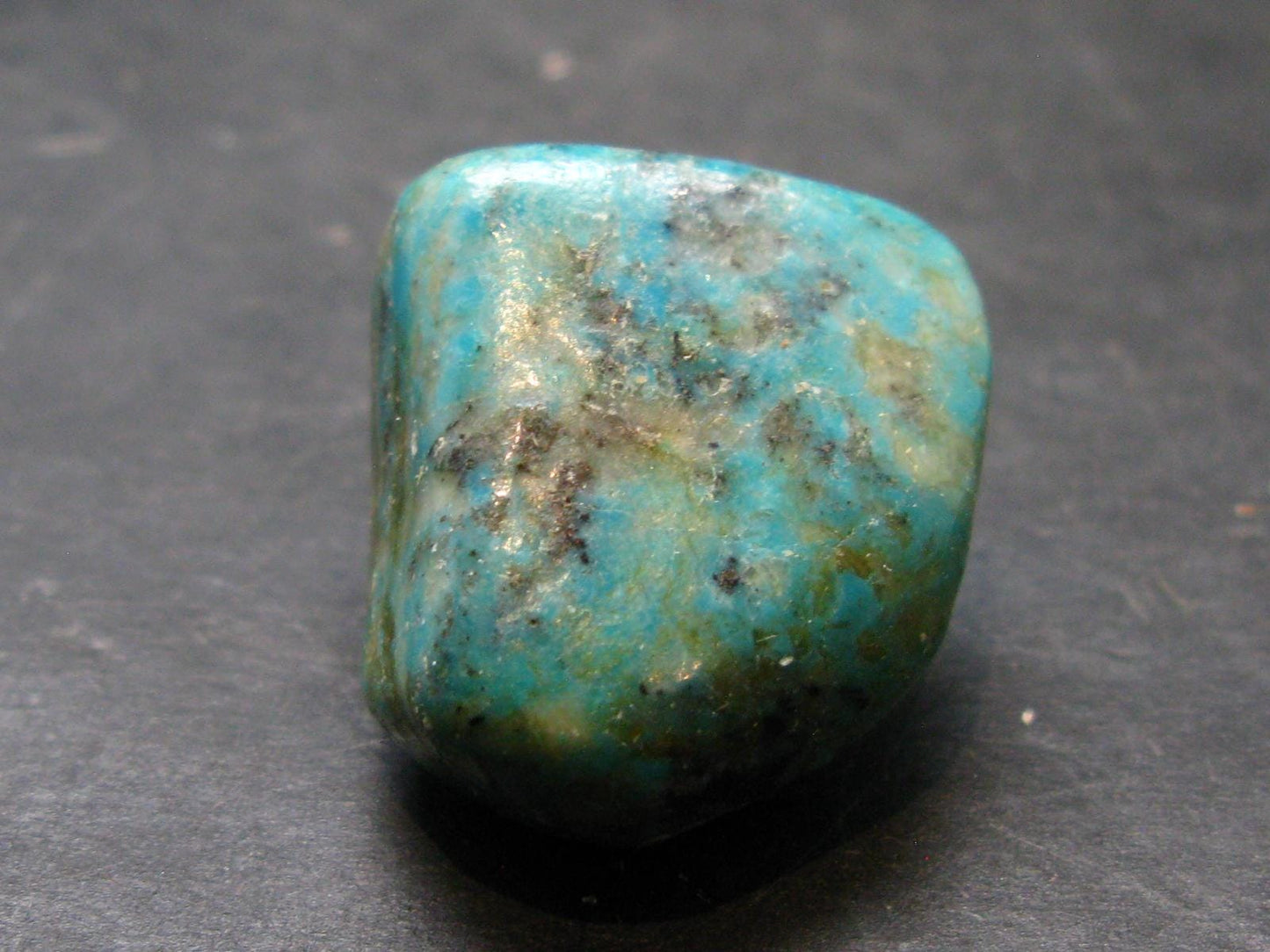 Genuine Tumbled Turquoise from Arizona, USA - 1.0" - 13.12 Grams