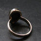 Large Raw Pyrite Silver Ring From Peru - 8.32 Grams - Size 10