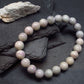 Hackmanite Genuine Bracelet ~ 7 Inches ~ 9mm Round Beads