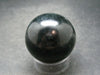 Black Jade Sphere Ball From Greenland - 1.6" - 91.6 Grams