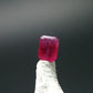 Beautiful Rare Gem Bixbite Red Beryl Emerald Cut Stone From Utah USA - 0.11 Carats - 3.1x2.3mm