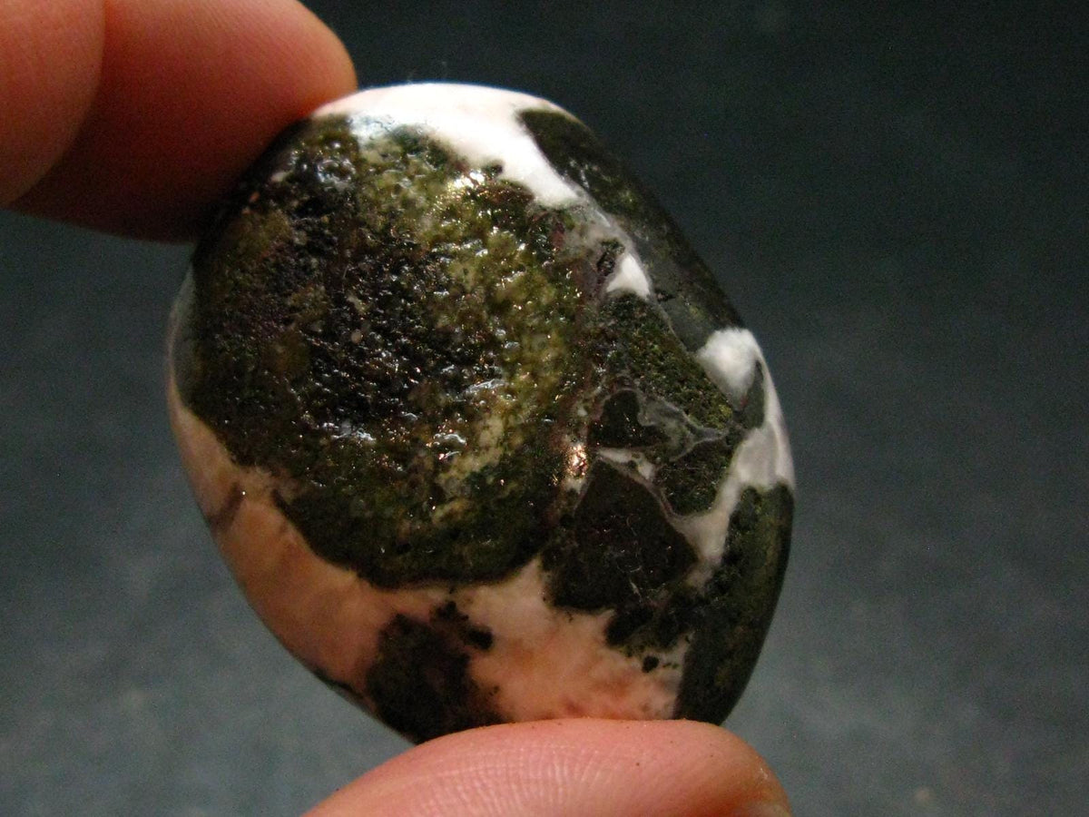 Natrolite Tumbled Stone from Indonesia - 1.6" - 20.41 Grams