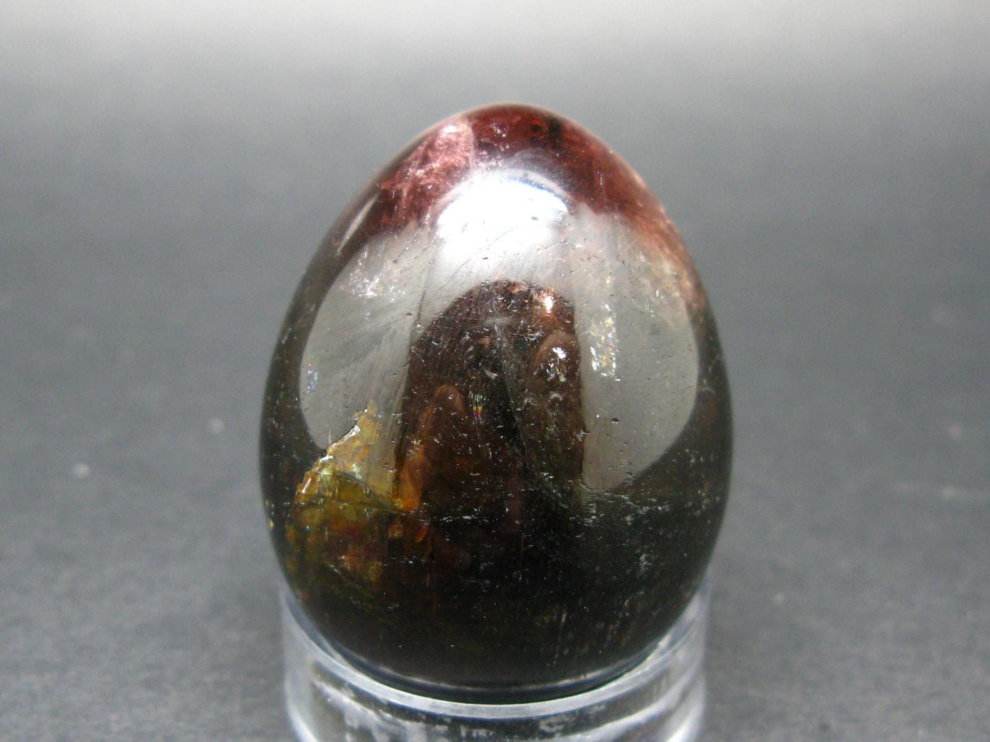 Watermelon Tourmaline Egg From Madagascar - 1.8" - 75.11 Grams