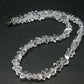 Herkimer Diamond Quartz Necklace From USA - 17" - 38.1 Grams