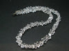 Herkimer Diamond Quartz Necklace From USA - 17" - 38.1 Grams
