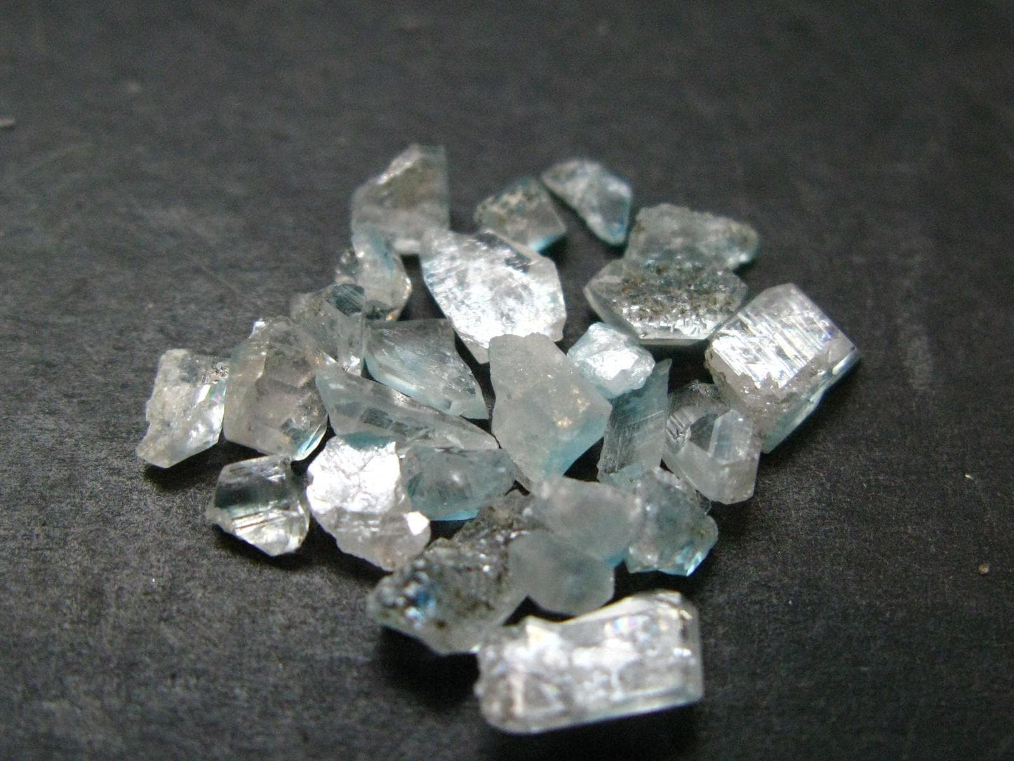 Lot of 25 Euclase Gem Crystal From Brazil - 11.70 Carats
