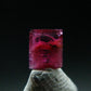 Beautiful Rare Gem Bixbite Red Beryl Emerald Cut Stone From Utah USA - 0.33 Carats - 5x4mm