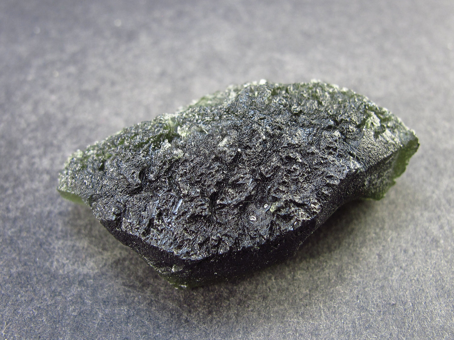 Moldavite Tektite Raw Piece from Czech Republic - 1.8" - 103 Carats - 20.7 Grams