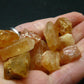 Lot of 10 Imperial Topaz Crystals From Brazil - 219.0 Carats