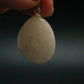 Very Rare White Cryolite 925 Silver Pendant from Greenland - 1.2" - 8.66 Grams
