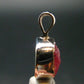 Rare Large Pezzottaite Pink Beryl 925 Silver Pendant from Madagascar - 6.15 Carats - 0.6"