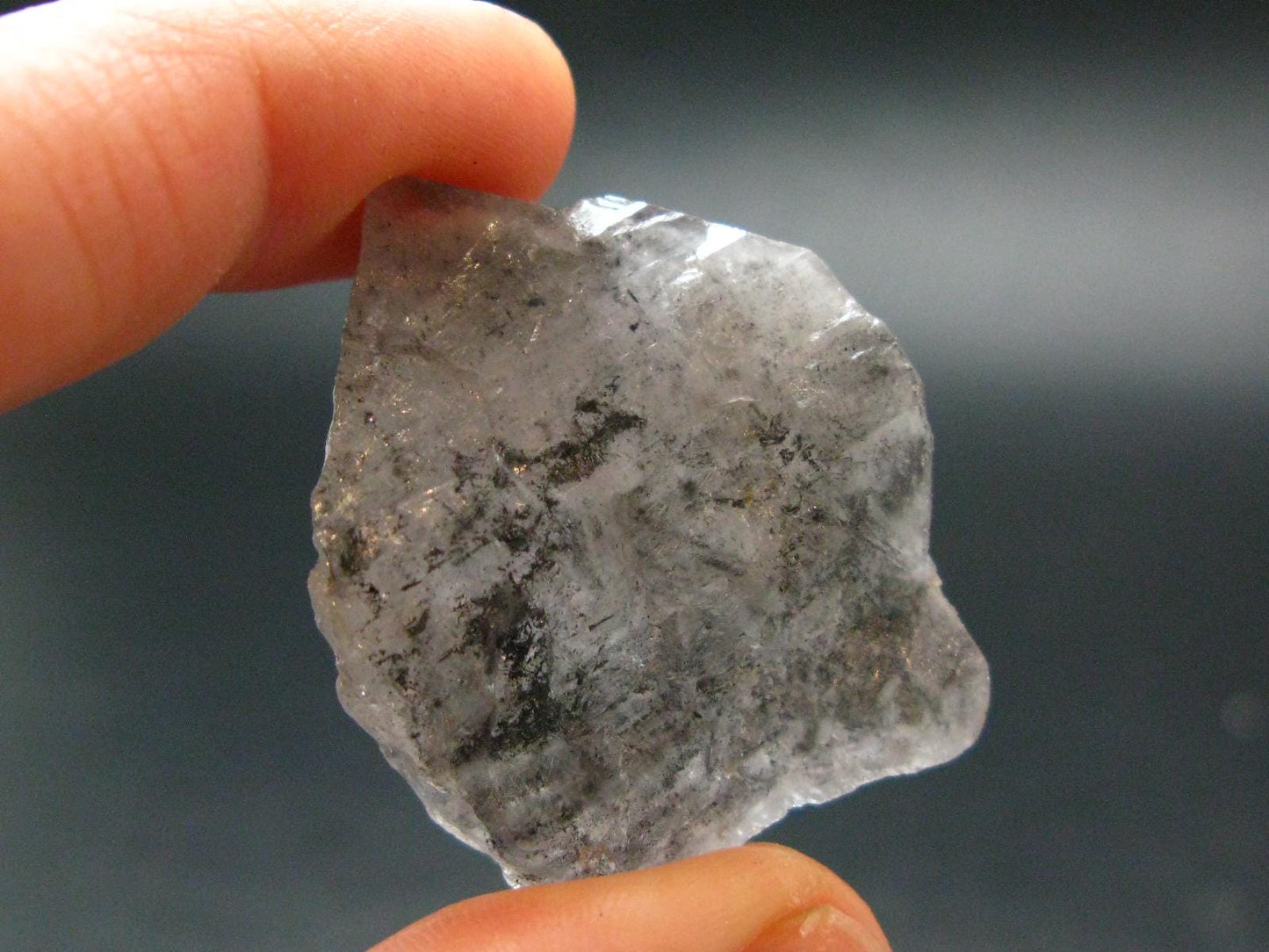 Nice Tibetan Black Quartz Crystal from Tibet - 1.5" - 18.61 Grams