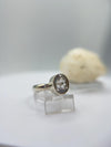 Natural Phenakite (Phenacite) Oval Faceted Ring in Sterling Silver - Size 7
