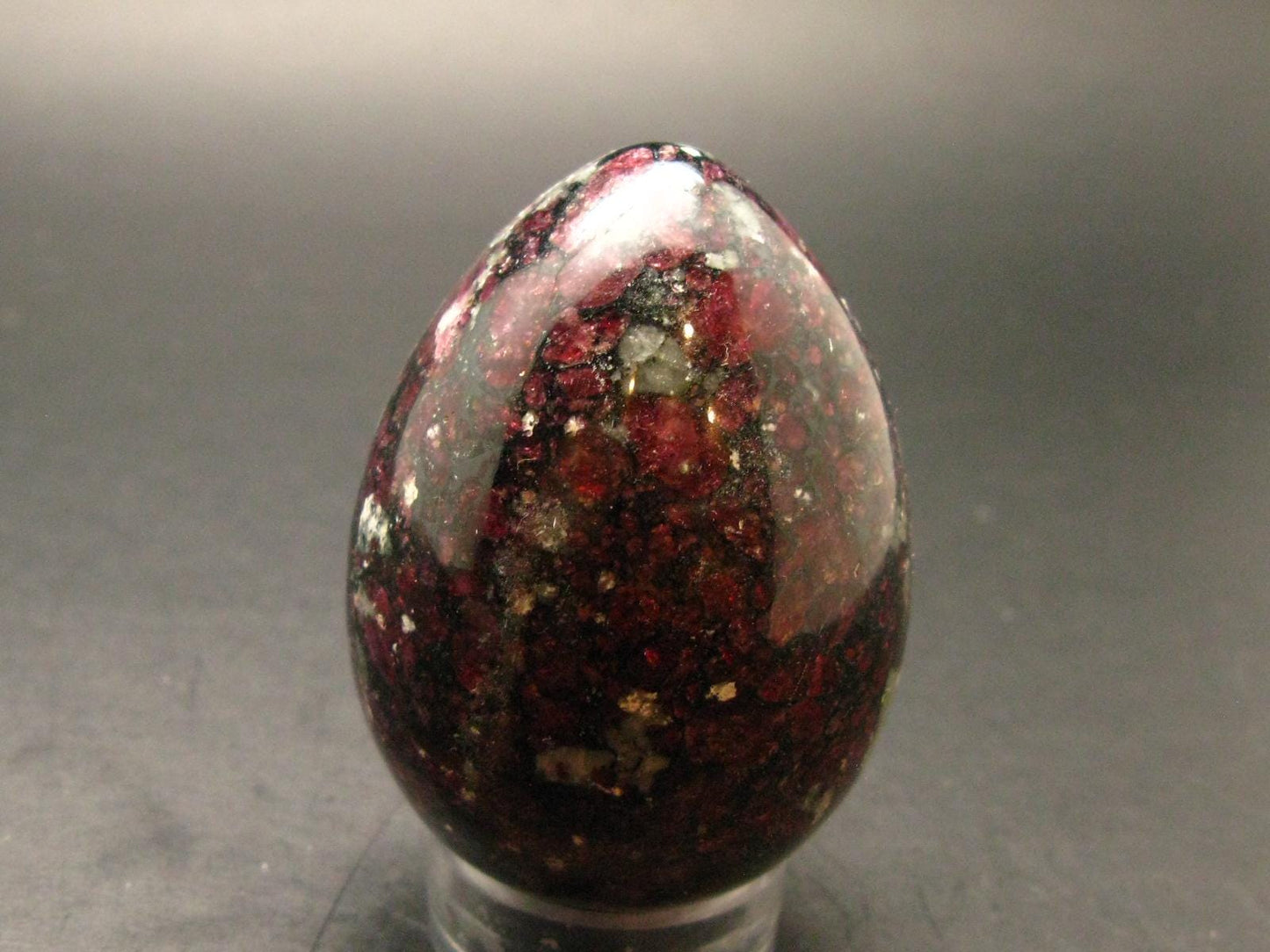 Nice Red Eudyalite Eudialite Egg From Russia - 2.5"