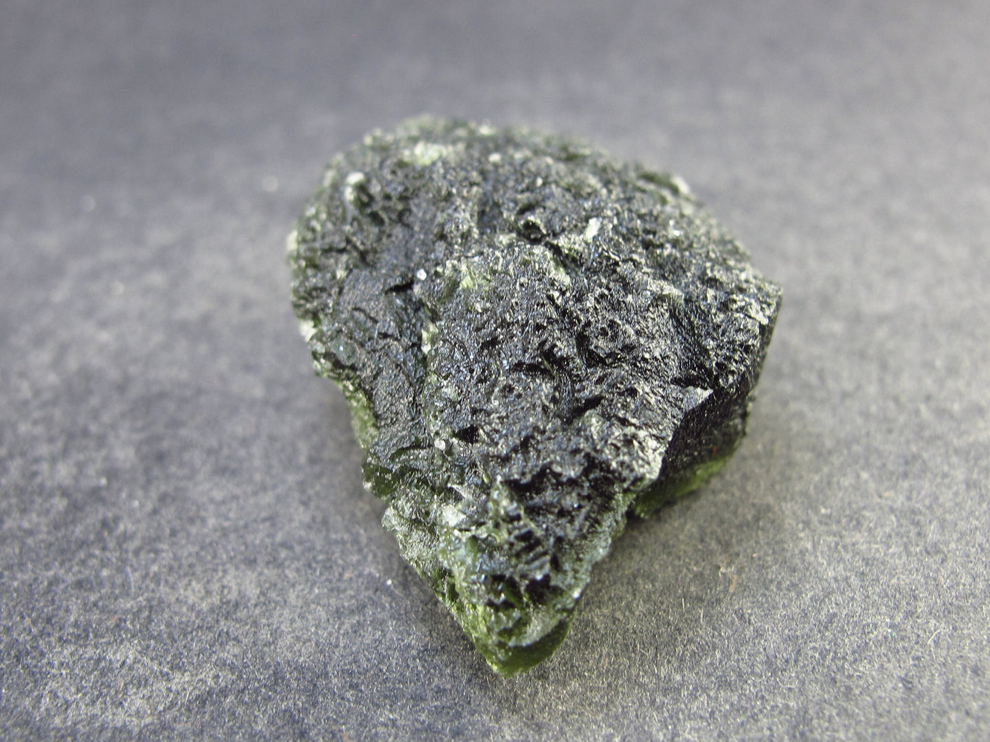 Moldavite Tektite Raw Piece from Czech Republic - 1.8" - 103 Carats - 20.7 Grams