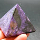 Rare High-Quality Charoite Pyramid From Russia - 1.6" - 103.07 Grams