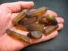 Lot of 10 Natural Unheated Citrine Crystals from Congo - 95.5 Grams