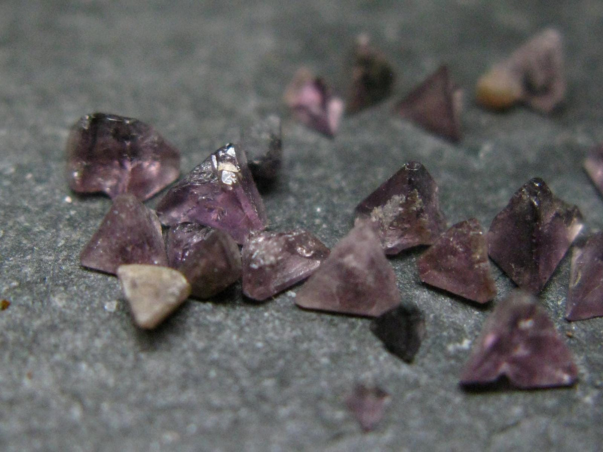 Lot of 25 Rare Gem Chambersite Crystals From Utah USA - 2.45 Carats