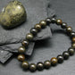 Healers Gold Genuine Bracelet ~ 7 Inches ~ 8mm Round Beads