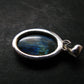 Labradorite Pendant In 925 Sterling Silver From Madagascar - 1.1'' - 3.14 Grams