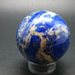 Beautiful Blue Lapis Lazuli Sphere from Afghanistan - 2.2"
