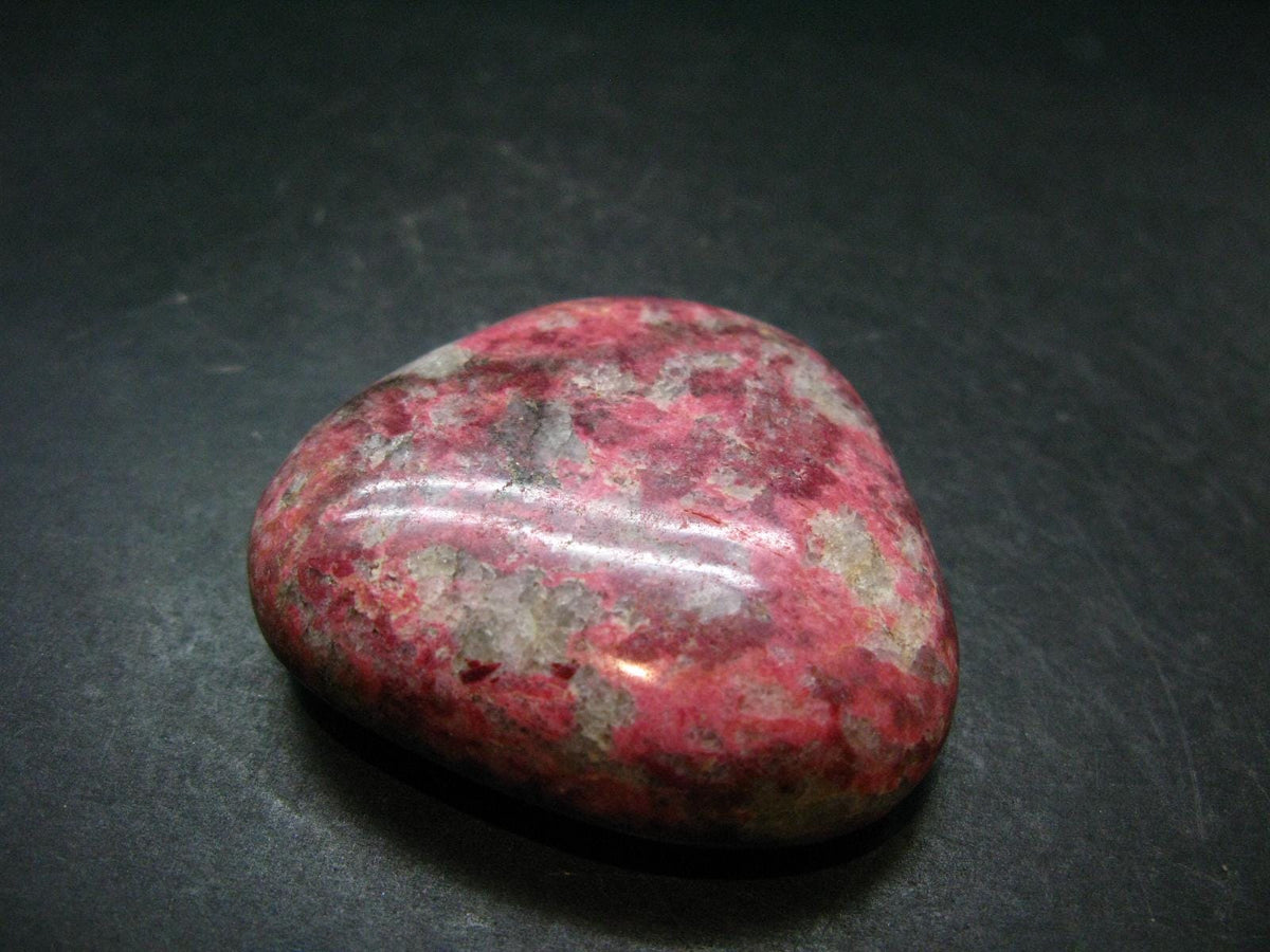 Rare Red Thulite Piece From Norway - 2.2" - 103.95 Grams