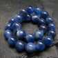 Blue Kyanite Genuine Bracelet ~ 7 Inches ~ 8mm Round Beads