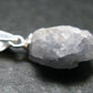 Rare Raw Hackmanite Silver Pendant from Afghanistan - 0.8" - 0.82 Grams