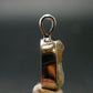 Rare Herderite Crystal Silver Pendant from Brazil - 0.7" - 1.34 Grams