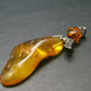 Baltic Amber 925 Silver Pendant - 2.3" - 4.51 Grams