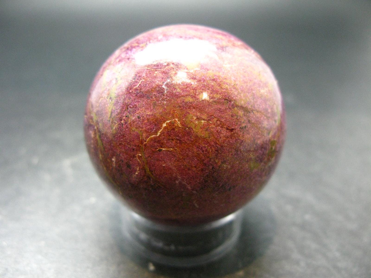 Rare Rich Purple Stichtite Sphere Ball From Australia - 1.7" - 101.12 Grams