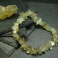 Libyan Tektite Glass Genuine Bracelet ~ 7 Inches ~ 10mm Tumbled Beads