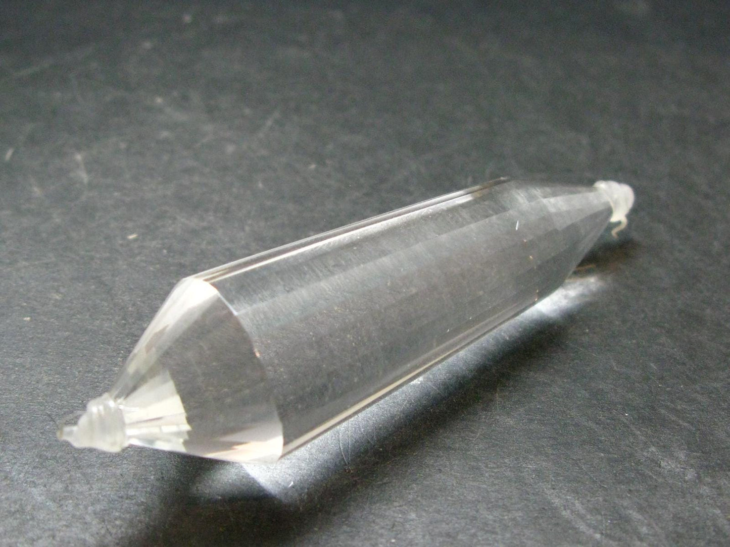 Perfect Quartz Vogel Crystal Healing Wand - 3.1" - 37.71 Grams