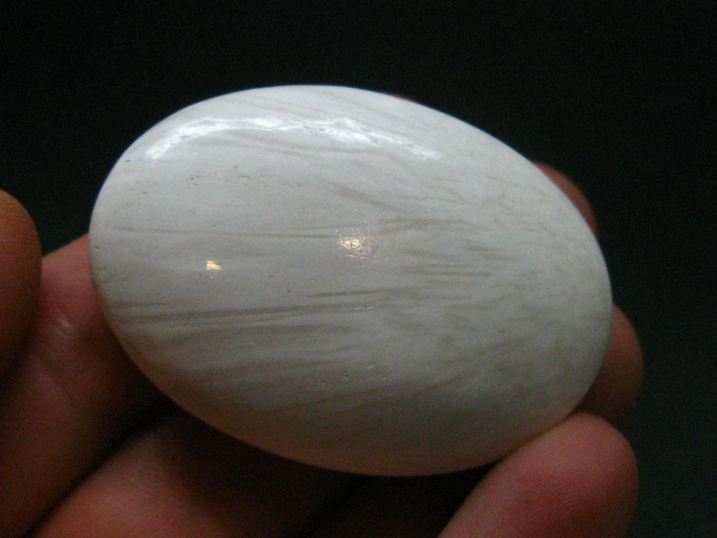 Scolecite Tumbled Stone From India - 1.7"
