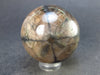 Chiastolite Variety of Andalusite Sphere from China - 1.5" - 88.5 Grams