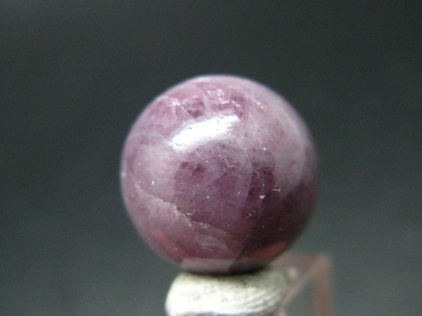 Genuine Red Spinel Sphere Ball From Russia - 1.4cm - 26.70 Carats