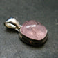 Pink Morganite Silver Pendant From Brazil - 0.9" - 3.05 Grams