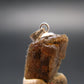 Rare Enstatite Crystal 925 Silver Pendant From Tanzania - 0.8" - 1.87 Grams