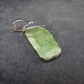 Green Kyanite Silver Pendant from Brazil - 1.2" - 1.02 Grams