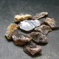 Lot of 10 Fine Axinite Crystals from Russia - 24.90 Grams